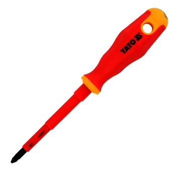 Surubelnita pozidriv izolata, Yato, YT-2826, PZ2X100, VDE Surubelnita pozidriv izolata, Yato, YT-2826, PZ2X100, VDE