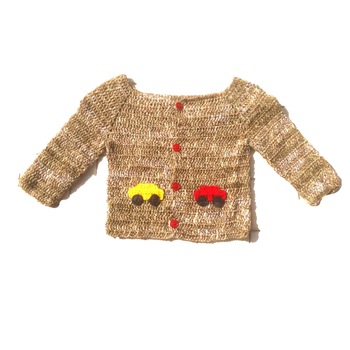 Bluzita casual handmade, din acril, pentru baieti, 1-3 ani, 80-122 cm Bluzita casual handmade, din acril, pentru baieti, 1-3 ani, 80-122 cm
