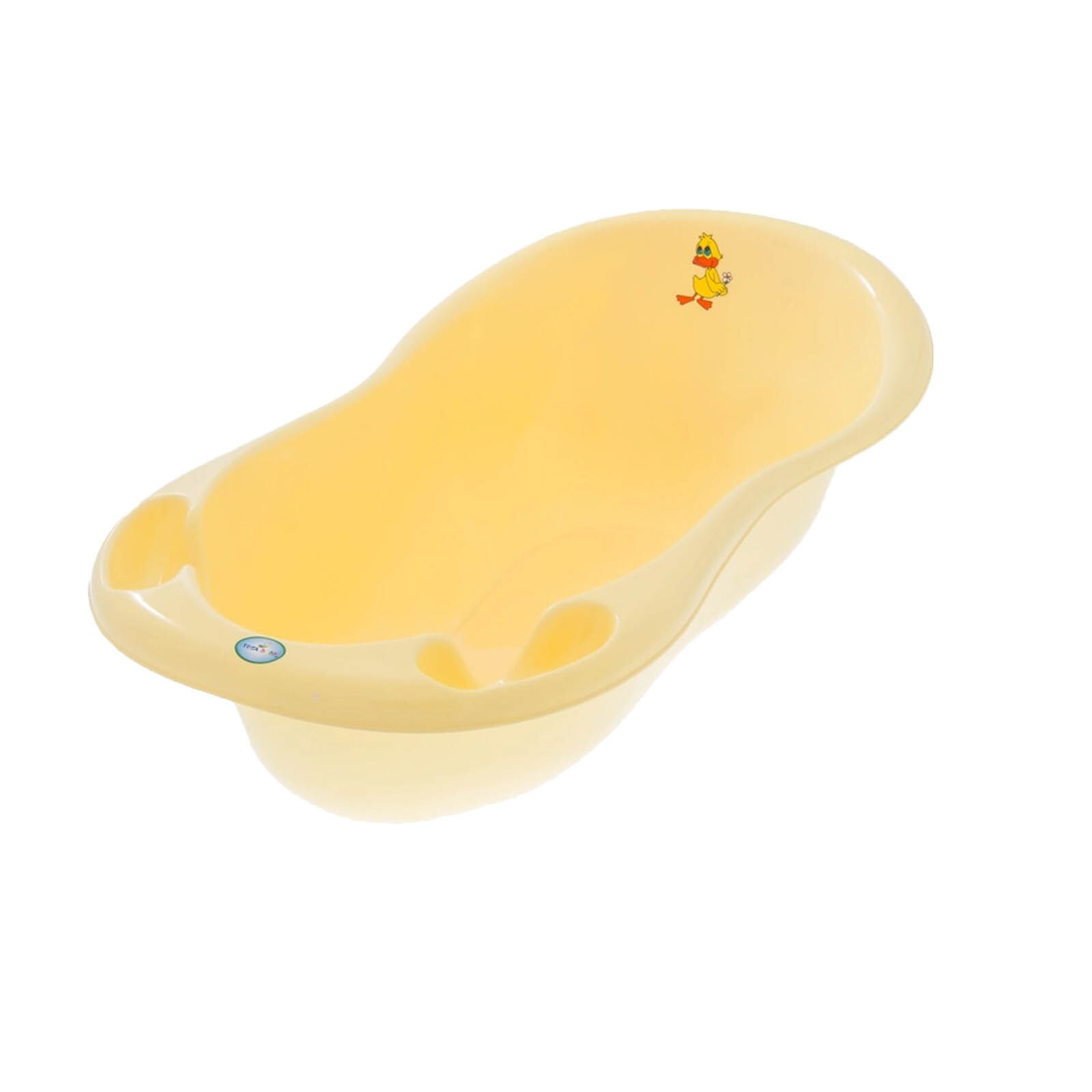 Cadita cu scurgere 86 cm Tega Baby Duck TBR2, Galben
