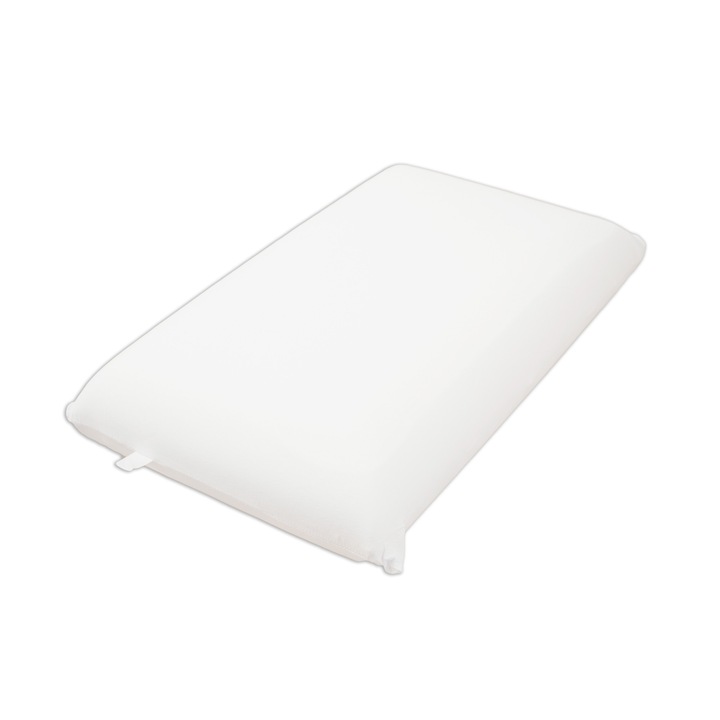 Memóriapárna, fehér, testalkat, tartós