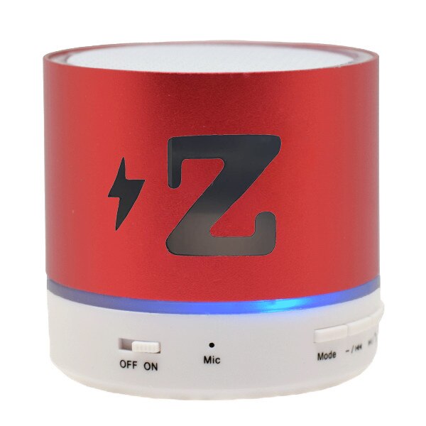 Boxa Portabila iUni DF15, Slot Card, Radio, Aluminiu, Rosu