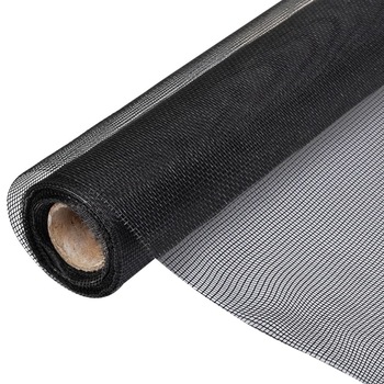 Rulou plasa din fibra de sticla, vidaXL, Negru, 150 x 1000 cm Rulou plasa din fibra de sticla, vidaXL, Negru, 150 x 1000 cm