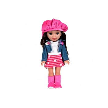 Papusa copii MagStarLUX Little Pretty 36cm, accesorii infrumusetare incluse Papusa copii MagStarLUX Little Pretty 36cm, accesorii infrumusetare incluse