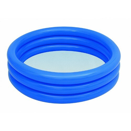 Piscina Gonflabila cu 3 Inele 102 x 25 cm, Albastru