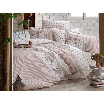 Lenjerie pat dublu bumbac 100% ranforce, Ralex Pucioasa, Costa Lenjerie pat dublu bumbac 100% ranforce, Ralex Pucioasa, Costa