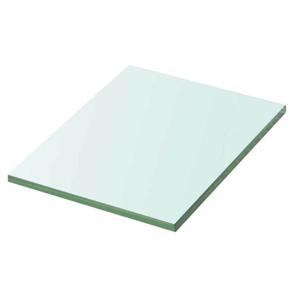 Raft suspendat din sticla, vidaXL, Transparent, 20 x 15 cm