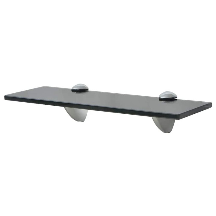 Raft suspendat din sticla vidaXL, 30 x 20 cm, 8 mm 1.24 kg 243786