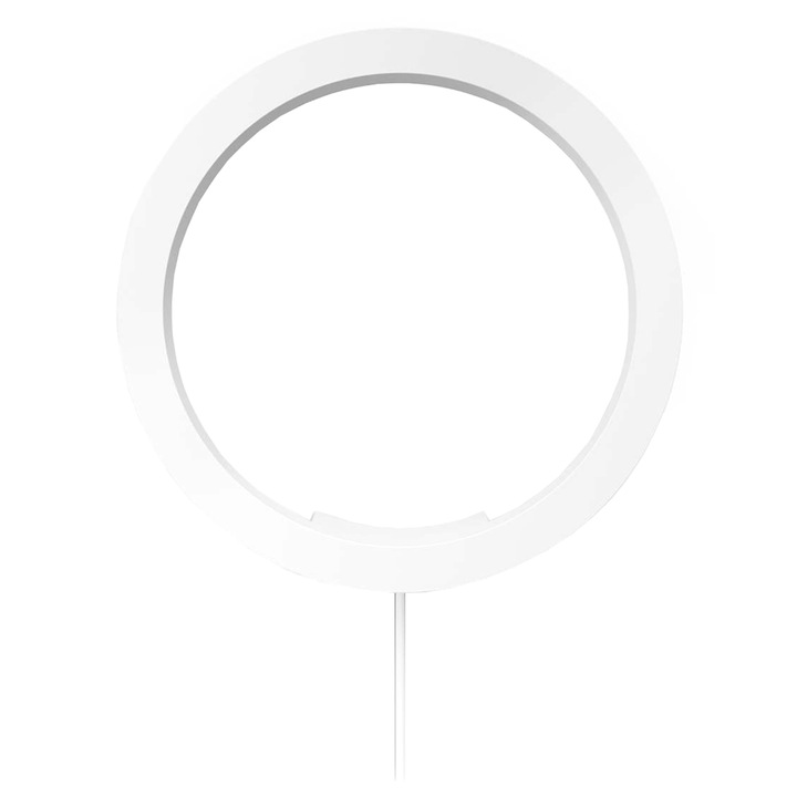 Aplica LED RGB integrat Philips Hue Sana, 20W, 1500 lm, Aluminiu, Alb