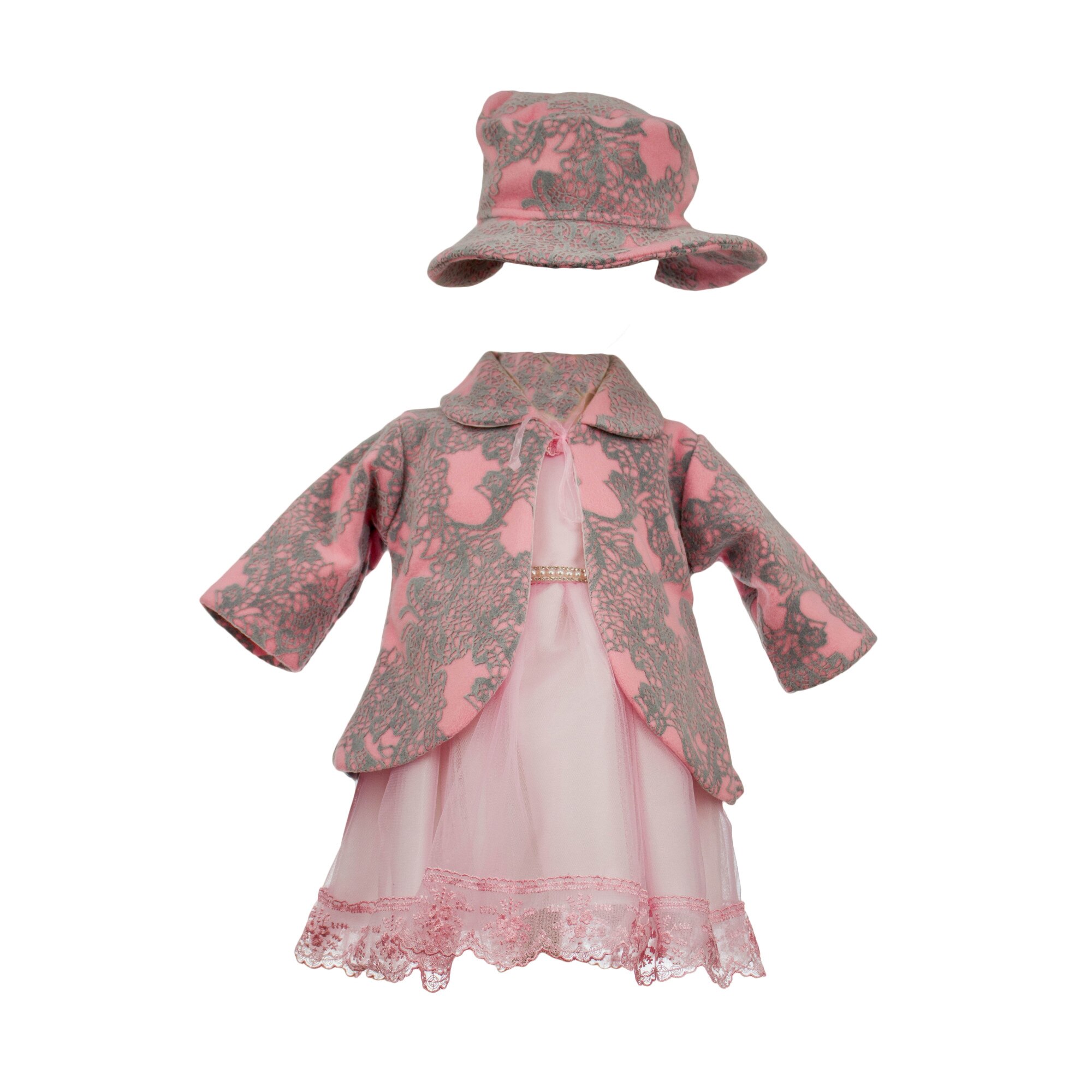 Rochie Elsa, culoare roz, varsta 3-6 luni