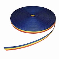 Panglica TRICOLOR ROMANIA, latime 10 MM, lungime rola 50 ML