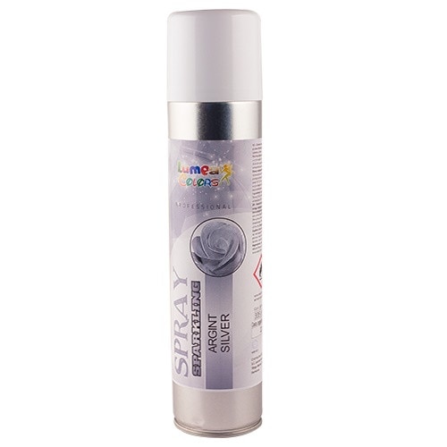 Colorant spray argint, 250 ml - Lumea Basmelor