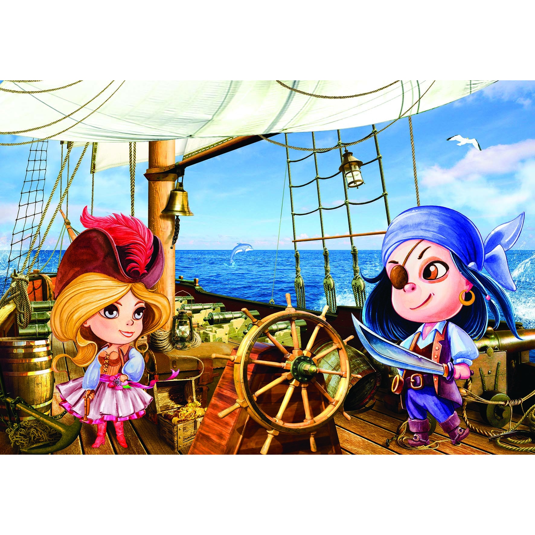 Fototapet DEGRETS 84586 Pirati 136x194cm