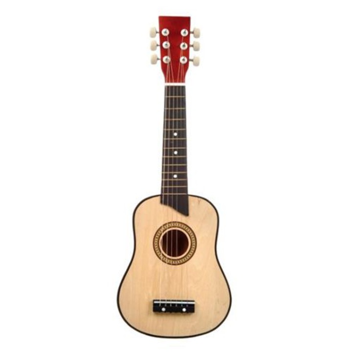 New Classic Toys Gitár, Fa, 62 cm, Natur