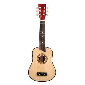 Chitara New Classic Toys Lemn 62 cm Natur Chitara New Classic Toys Lemn 62 cm Natur