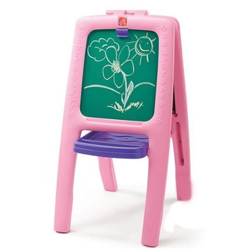 Tabla Step2 Dubla pentru Copii Easel for Two Roz
