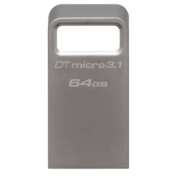 Memorie USB Kingston DataTraveler Micro, 64GB, USB 3.1 Memorie USB Kingston DataTraveler Micro, 64GB, USB 3.1