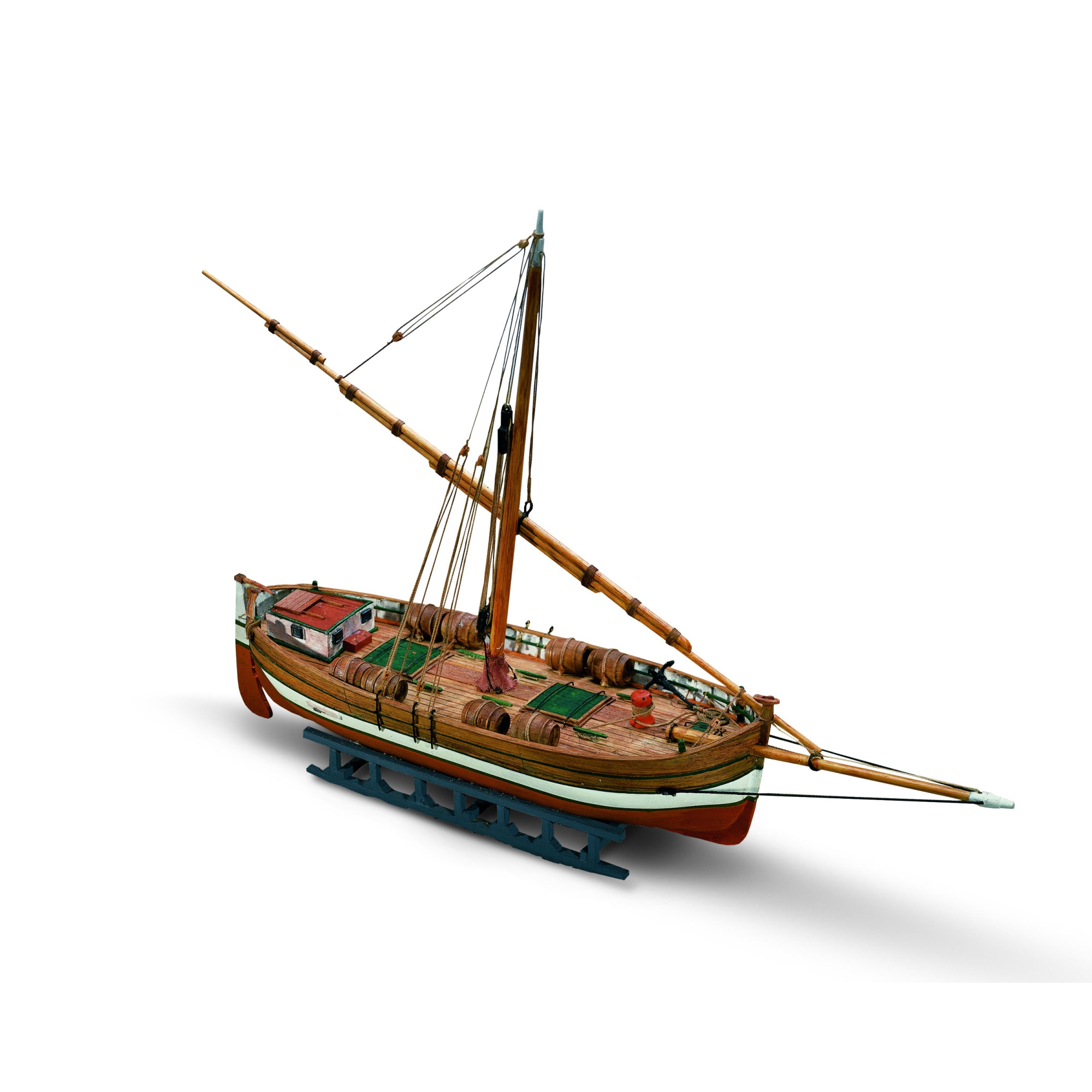 Kit corabie din lemn de asamblat - Leudo 1 :72