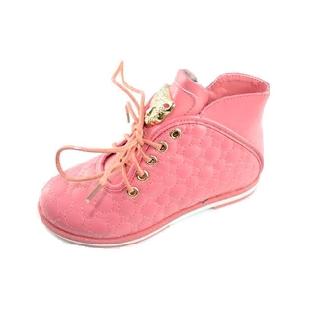 Ghete captusite pentru fetite KELLAIFENG H2202-CO, Coral