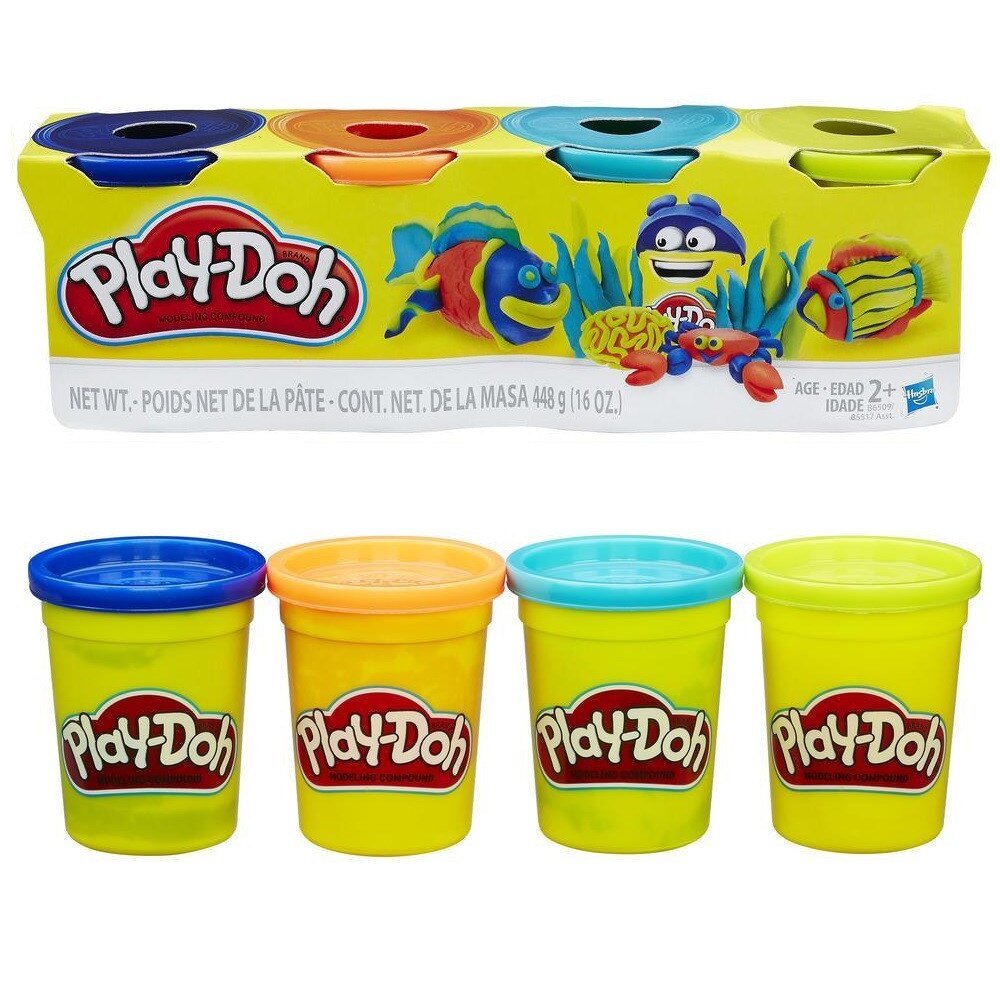 Set Play-Doh Hasbro B6509, 8 bucati, Multicolor