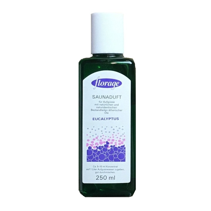 Florage Kókusz-vanília koncentrált esszencia, Kifejezetten száraz szaunához, 250 ml