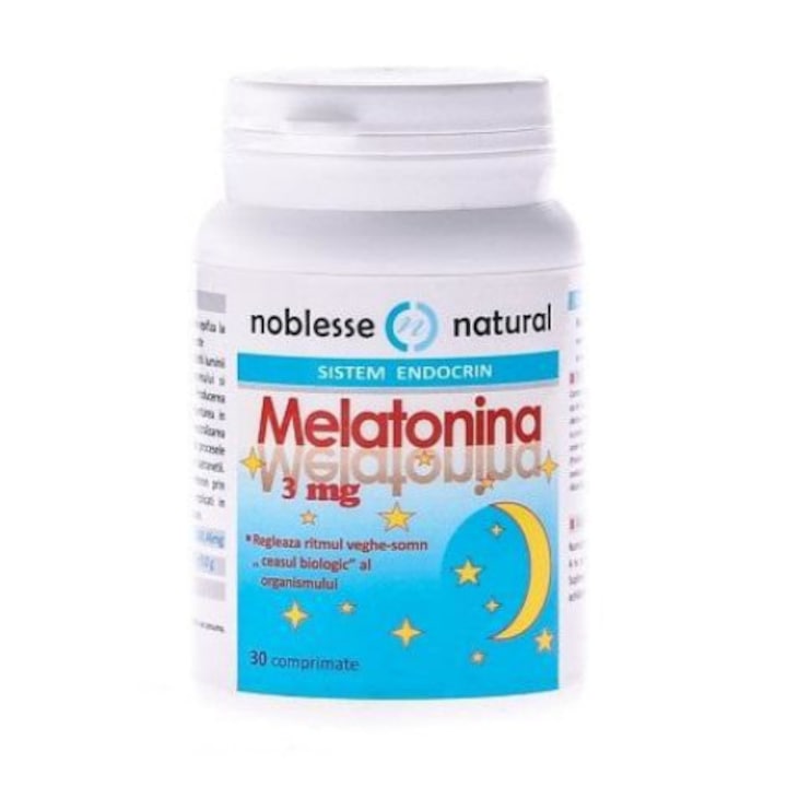 Мелатонин 3 mg Noblesse Natural 30 капсули