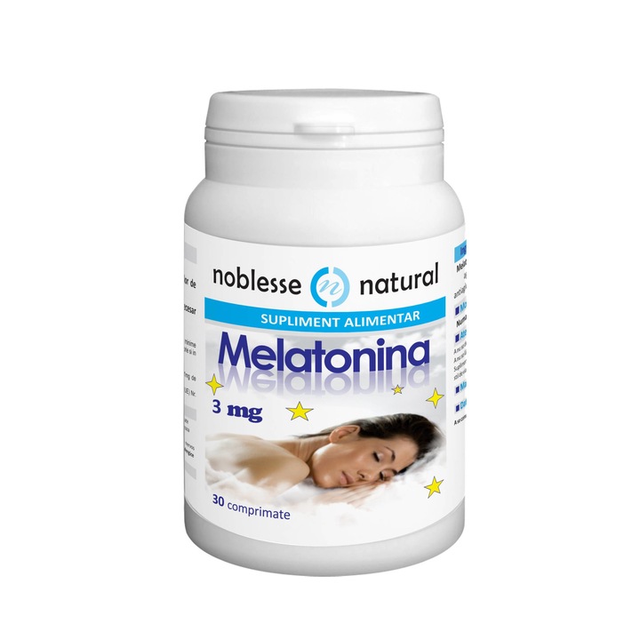 Melatonina 3 mg Noblesse Natural 30 capsule