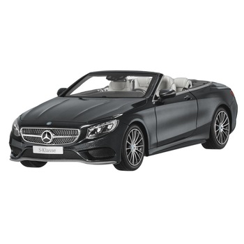 Macheta Auto Mercedes S-Class, S-Class, Cabriolet, 1:18, Negru Macheta Auto Mercedes S-Class, S-Class, Cabriolet, 1:18, Negru