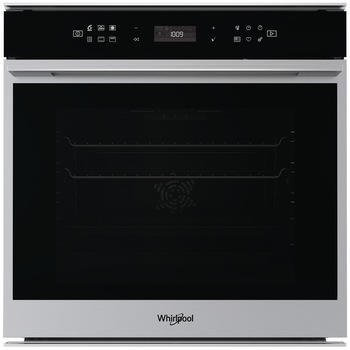 Cuptor incorporabil Whirlpool W7OM44S1P, Electric, Multifunctional, Grill, Timer, Display, Tehnologia 6th Sense, Autocuratare pirolitica, 73 l, Clasa A+, Inox Cuptor incorporabil Whirlpool W7OM44S1P, Electric, Multifunctional, Grill, Timer, Display, Tehnologia 6th Sense, Autocuratare pirolitica, 73 l, Clasa A+, Inox