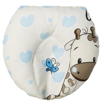 Perna pentru formarea capului bebelusului Nichiduta 20x20cm U&Me Blue Perna pentru formarea capului bebelusului Nichiduta 20x20cm U&Me Blue