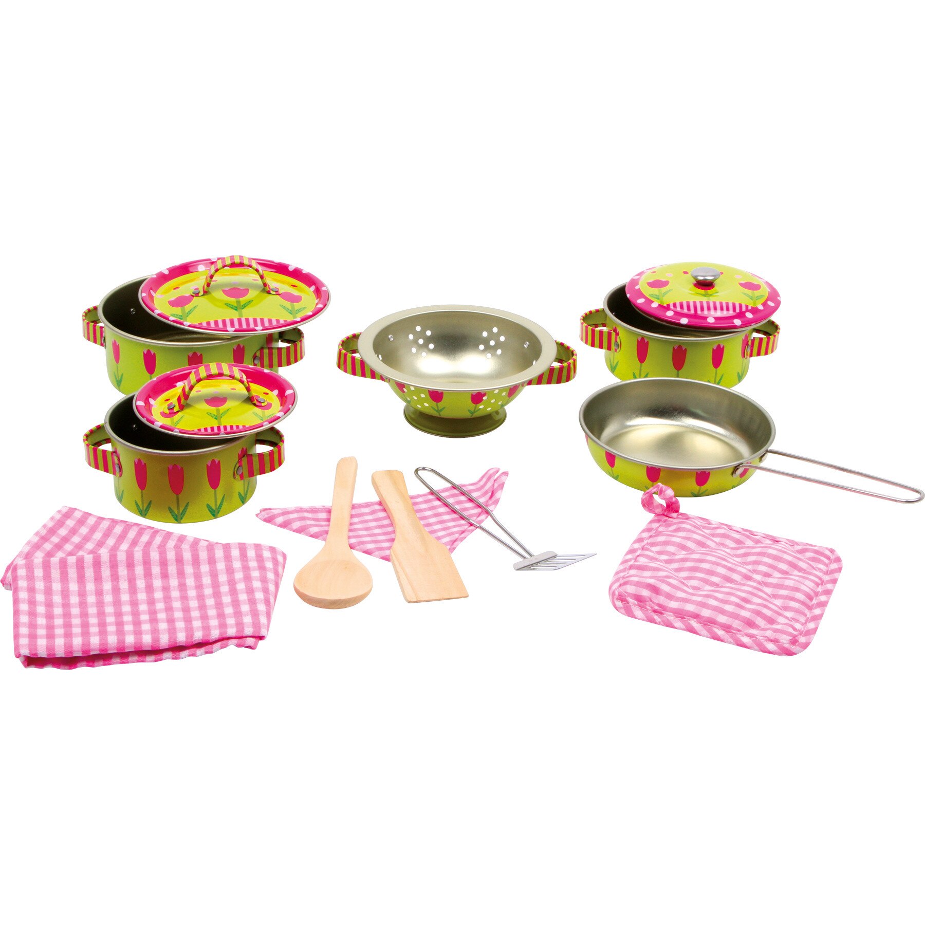 Set gatit in valiza, 14 piese, 3 ani+