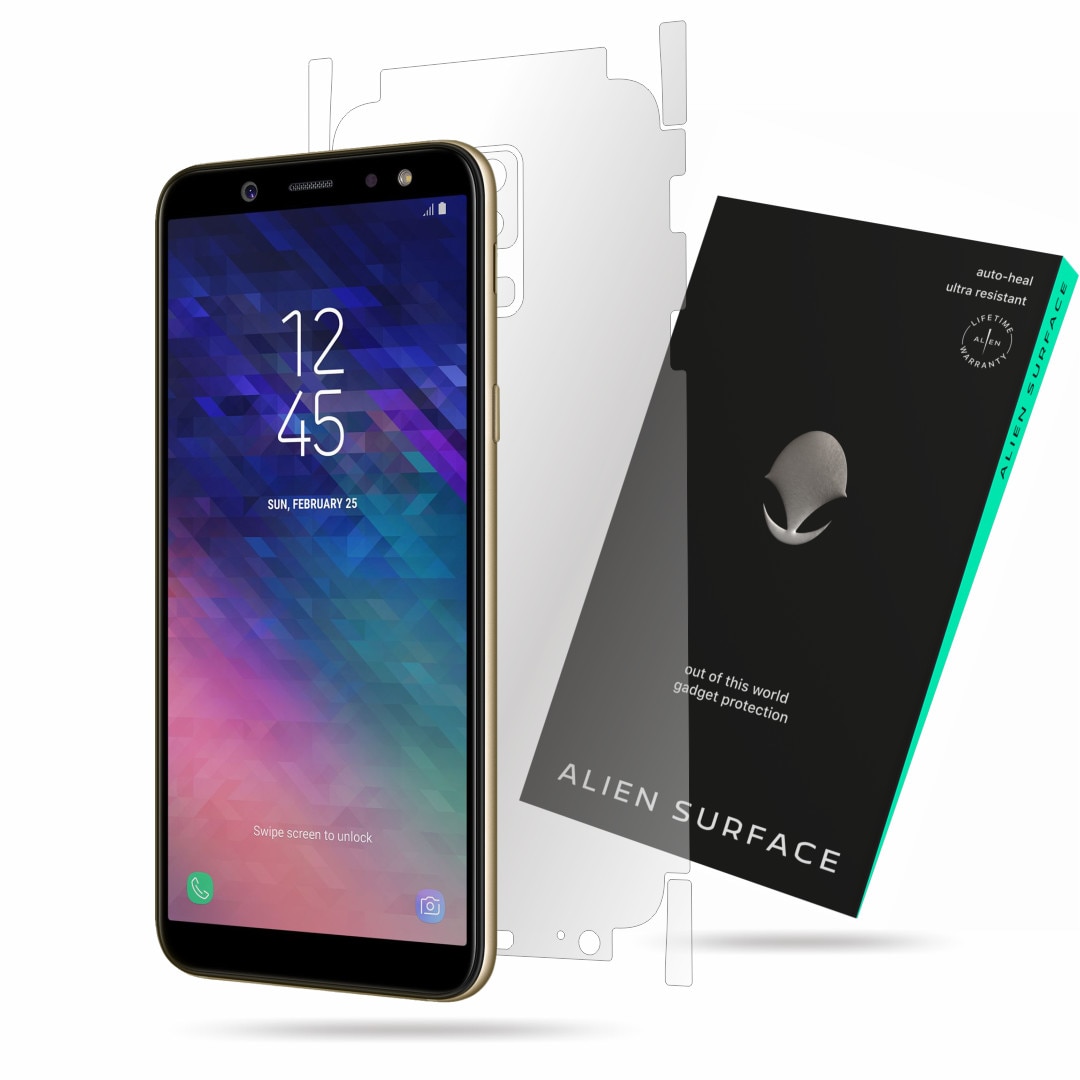 Folie Alien Surface, Samsung Galaxy A9 Star Lite, protectie spate, laterale
