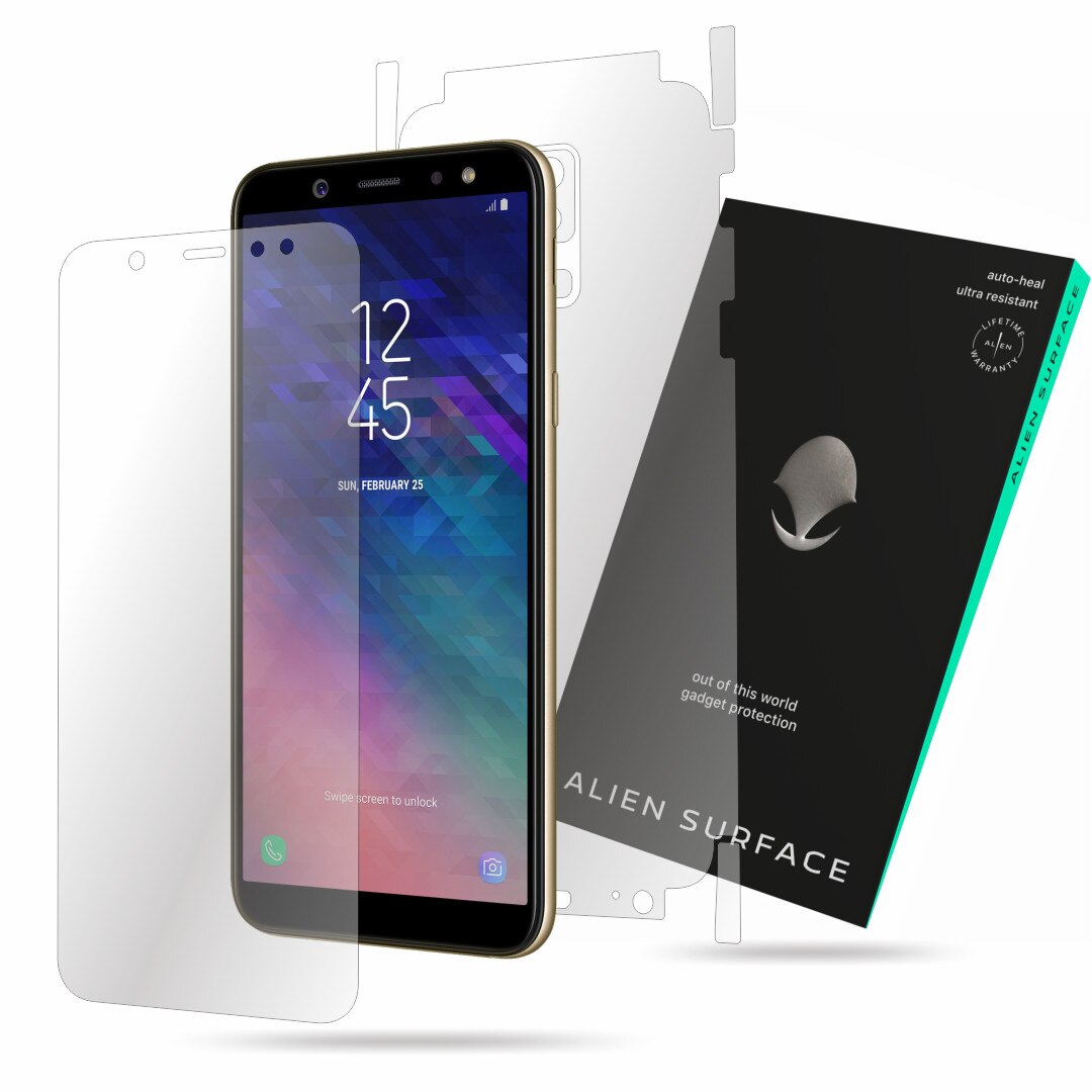 Folie Alien Surface, Samsung Galaxy A9 Star Lite, protectie ecran, spate, laterale