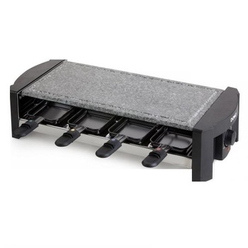 Gratar electric raclete DOMO DO9186G ,1300 wati, termostat reglabil ,piatra naturala, negru Gratar electric raclete DOMO DO9186G ,1300 wati, termostat reglabil ,piatra naturala, negru