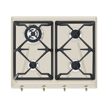Plita incorporabila Smeg Coloniale SRV864AVOGH2, 4 Arzatoare, Gaz, Siguranta Stop-Gaz, Gratar Fonta, 60 cm, Avena Plita incorporabila Smeg Coloniale SRV864AVOGH2, 4 Arzatoare, Gaz, Siguranta Stop-Gaz, Gratar Fonta, 60 cm, Avena
