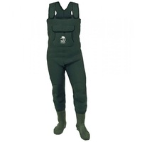 Cizme piept/vader neopen Behr Neo 4 mm, verde, fara geanta transport, 43/44 EU