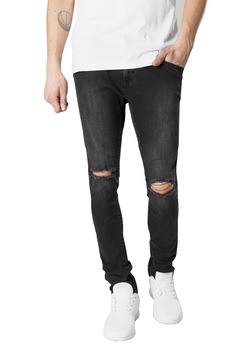 Pantaloni Urban, Urban Classics, Negru/Washed, Marime 36, btcu1558 Pantaloni Urban, Urban Classics, Negru/Washed, Marime 36, btcu1558