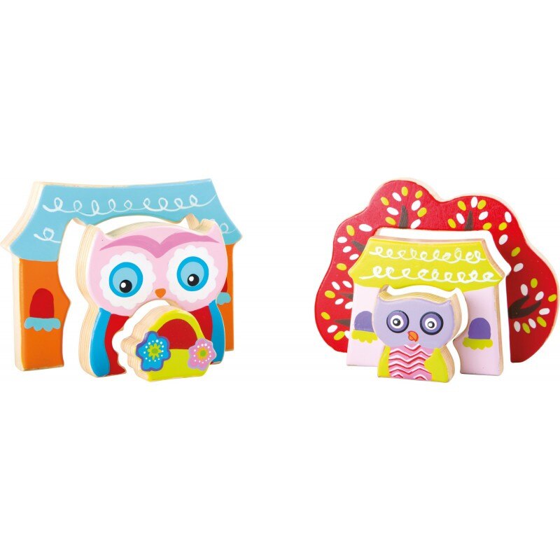 Set 2 puzzle-uri Bufnitele dragalase