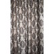 Set 2 draperii black-out MASTEL 100x260cmx2 culoare maro-bej model baroc B5M