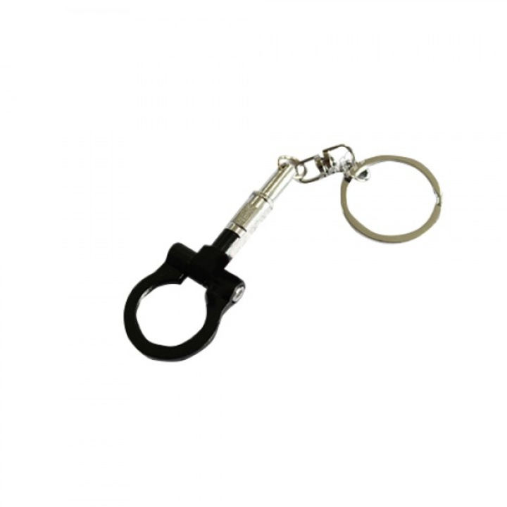 Kulcstartó OEM vonóhorog, fekete