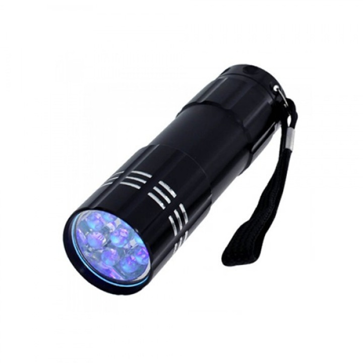 UV лед фенерче за проверка на банкноти OEM 3387, Черен