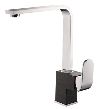 Baterie bucatarie Aquasanita Signa 2083-601, inox, cartus ceramic, monocomanda, negru Baterie bucatarie Aquasanita Signa 2083-601, inox, cartus ceramic, monocomanda, negru