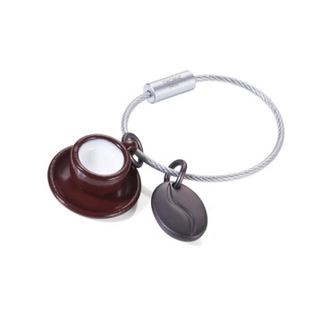 Breloc ceasca cafea Troika, metalic Breloc ceasca cafea Troika, metalic