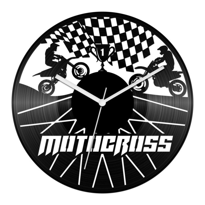 Motocross - Győztesek bakelit óra