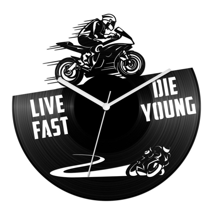 Sportmotor - sebesség bakelit óra