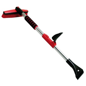 Perie zapada cu maner telescopic Green Valley, 78-110 cm, cu racleta gheata Perie zapada cu maner telescopic Green Valley, 78-110 cm, cu racleta gheata