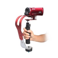 Stabilizator XREC, pentru GoPro / DSLR / Flycam, Rosu