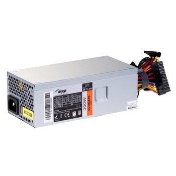 Sursa alimentare Akyga Power Supply TFX 300W AK-T1-300 P4 APFC FAN 3xSATA Sursa alimentare Akyga Power Supply TFX 300W AK-T1-300 P4 APFC FAN 3xSATA