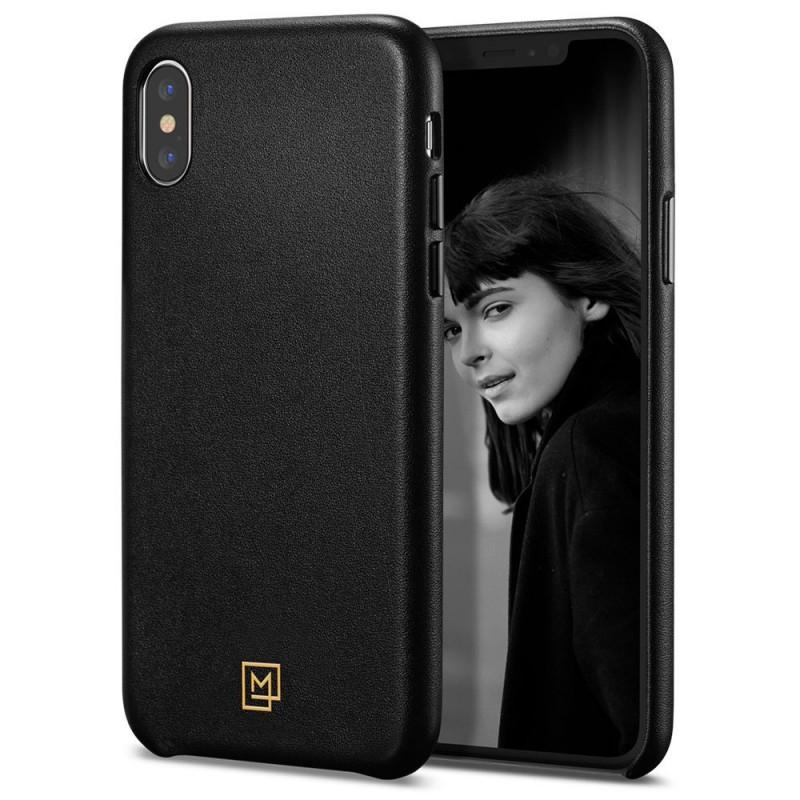 Carcasa fashion Spigen LA MANON Calin iPhone XS/X Chic Black