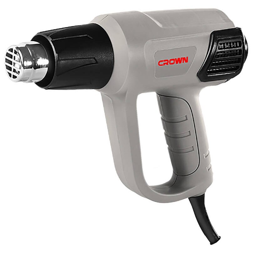 Pistol cu aer cald Crown CT19007, 2000 W, 500 l/min