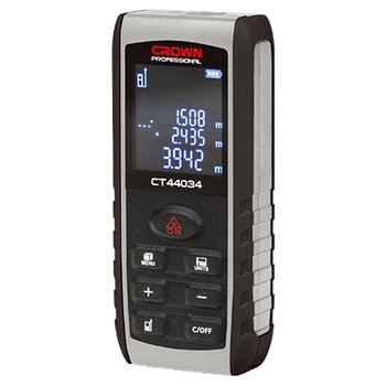 Telemetru laser Crown CT44034, 80 m, 2 mm Telemetru laser Crown CT44034, 80 m, 2 mm